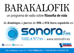 BARAKALOFIK: Un programa de radio sobre filosofía de vida, de domingos a jueves de 00h a 01h hora española en: